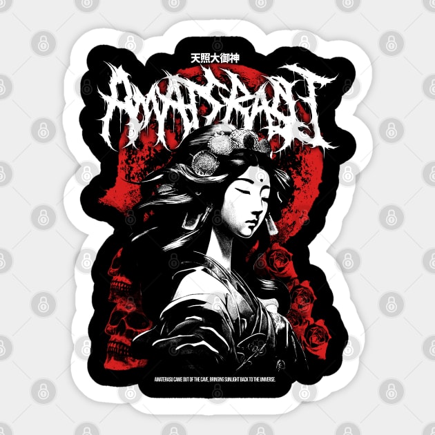 Amaterasu Sticker by Mrz Project